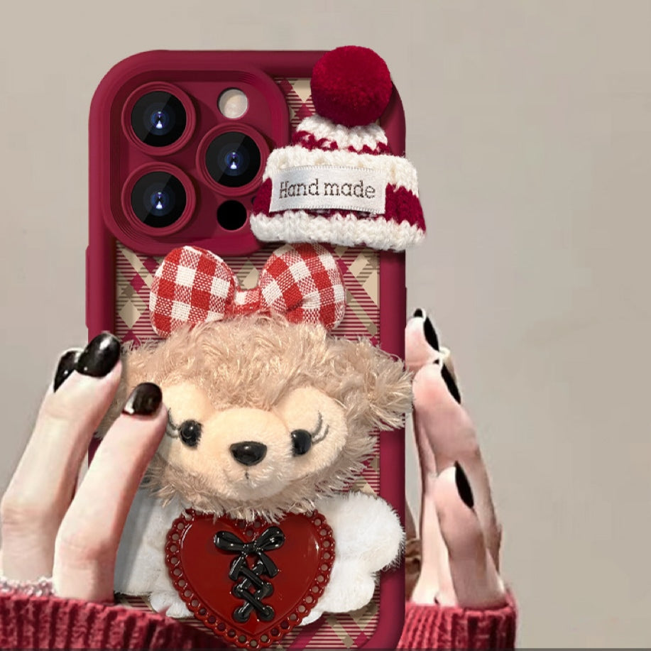 Burgundy ShellieMay Doll Phone Case