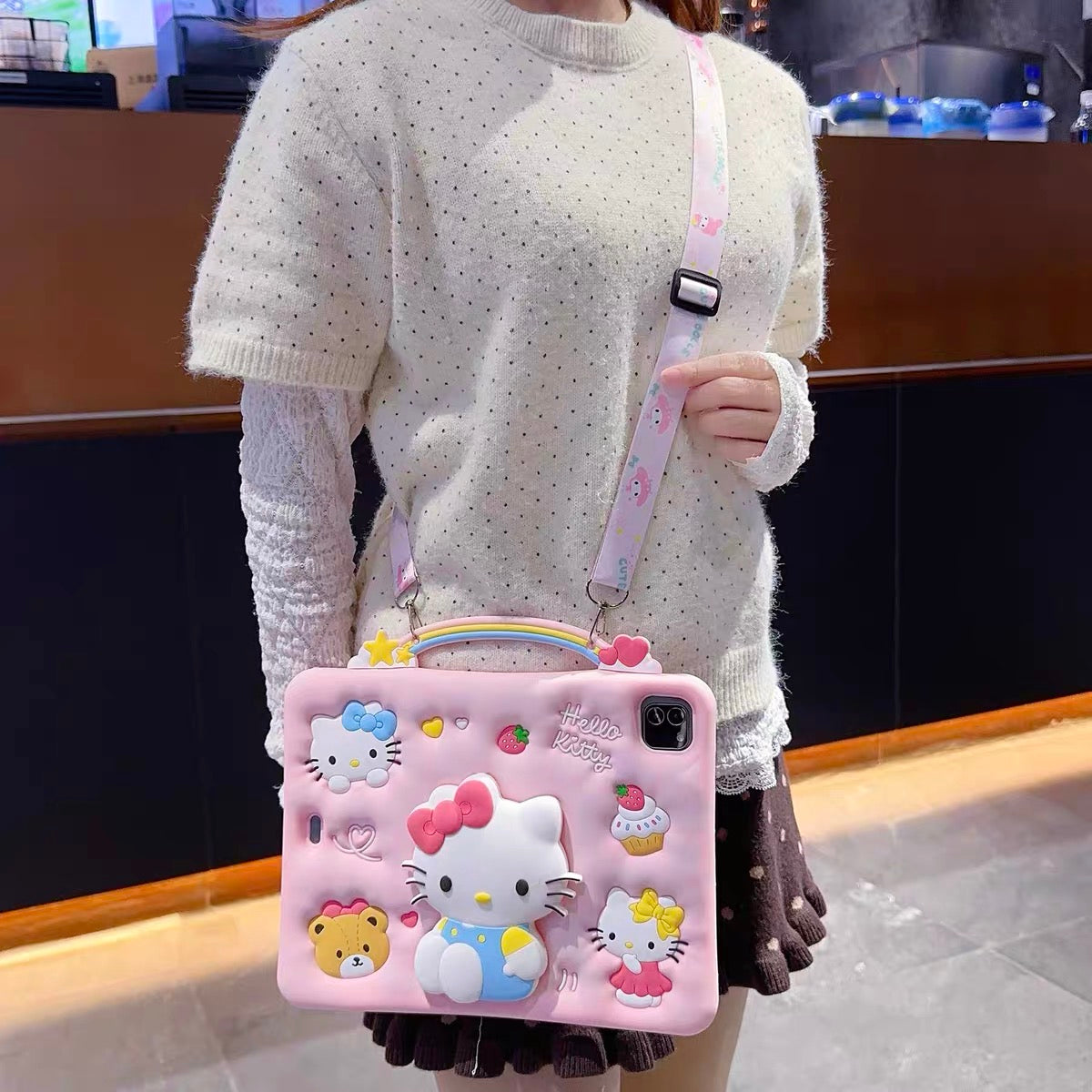 Kitty iPad Stand Case