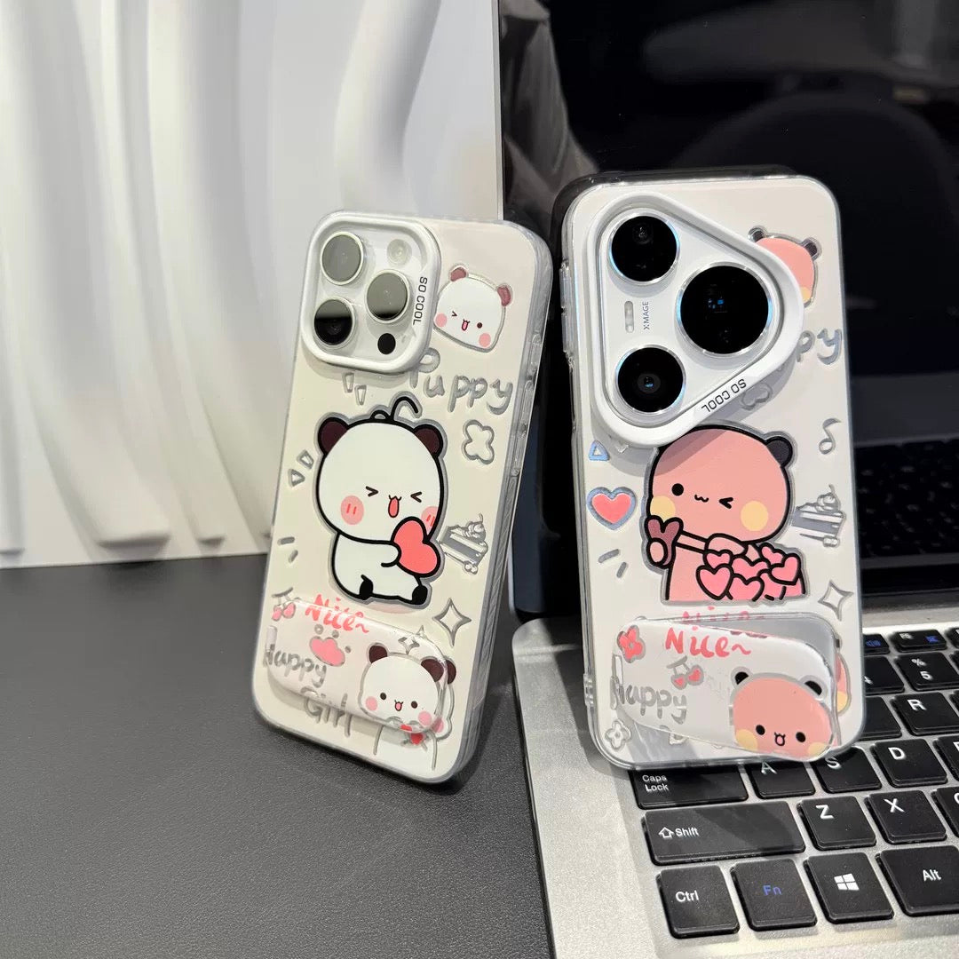 Yier Bubu Mirror Stand Phone Case