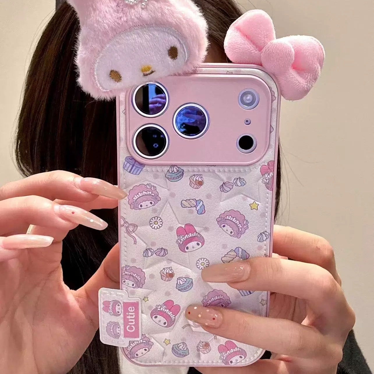 Sweet & Cute My Melody, Sheep, and Cat Phone Case