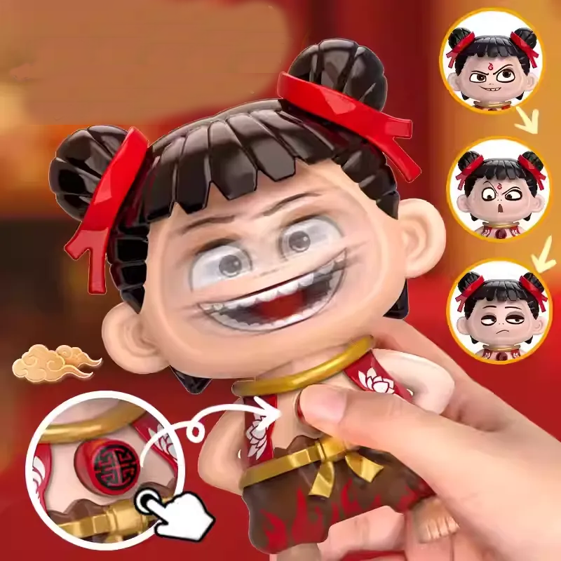 Ciondolo Nezha che cambia volto