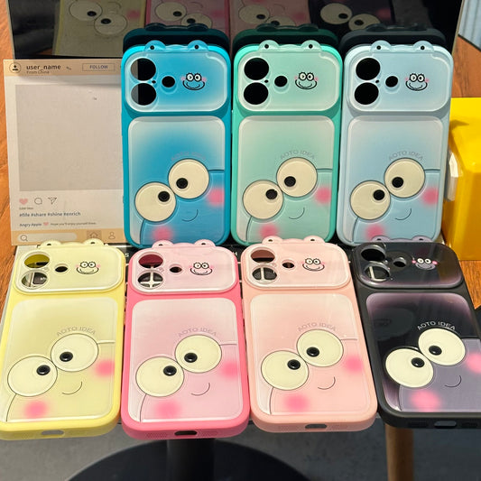 Gradient 3D Frog Phone Case