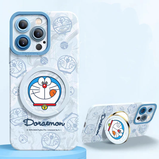 Doraemon makeup mirror phone case
